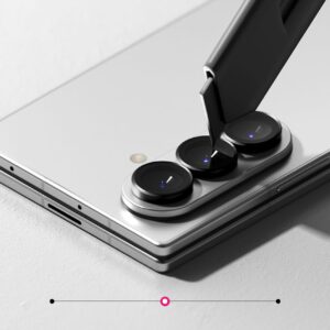 FOTOAPARATO APSAUGA RINGKE CAMERA FRAME 2-PACK Samsung Galaxy Z FOLD 7 / 8 ULTRA BLACK - Image 7