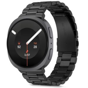 Tech-Protect STAINLESS Samsung Galaxy WATCH 8 / 9 / CLASSIC (40 / 44 / 46 MM) JUODAS