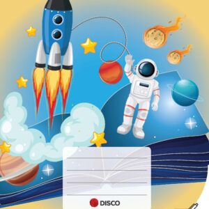 Sąsiuvinis Disco Premium Kids, 12 lapų, linijomis