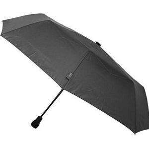 EuroSCHIRM light trek automatic Juoda Stiklo pluoštas Poliesteris Kompaktiškos Skėtis nuo lietaus - Image 1