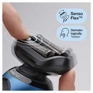 Braun Series 6 61-B1000s Skustuvas Juoda, Mėlyna - Image 2