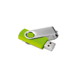 USB atmintinė TECHMATE, 8GB, laimo spalvos - Image 2