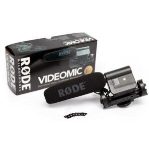RØDE VideoMic Rycote Juoda Skaitmeninės kameros mikrofonas - Image 3