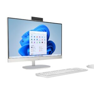 HP 24-cr0334nw AMD Ryzen™ 7 7730U 60,5 cm (23,8") 1920 × 1080 px All-in-One kompiuteris 16 GB DDR4-SDRAM 512 GB SSD Free DOS Wi-Fi 6 (802.11ax) Baltas - Image 2