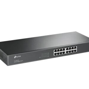 TP-Link TL-SG1016 tinklo komutatorius Ne-valdomas Gigabit Ethernet (10/100/1000) 1U Juoda - Image 2