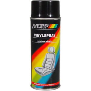 MOTIP Dažai juodi odai, vinilui 400ml