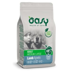 OASY Adult Medium/Large Lamb Mono - sausas maistas šunims - 12kg - Image 1