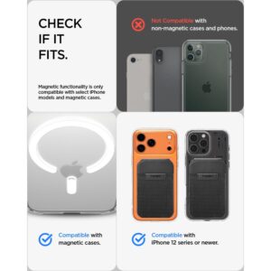 SPIGEN S314-4 SLIM FOLD TRIPOD WALLET MAGSAFE JUODAS - Image 8