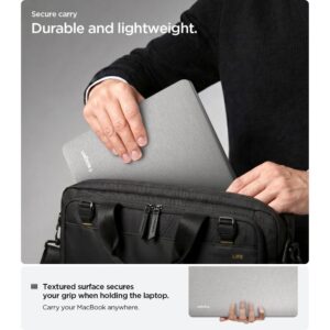 SPIGEN URBAN FIT MACBOOK PRO 14 M1-M5 / M5 PRO / M5 PRO MAX 2021-2026 PILKAS (HEATHER GREY) - Image 8
