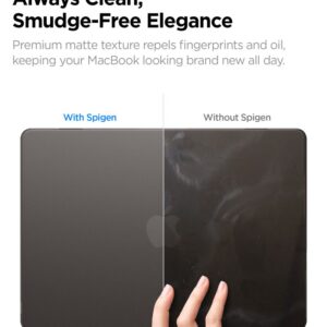 SPIGEN AIRSKIN MACBOOK AIR 13 M2-M5 2023-2026 FROST BLACK - Image 8