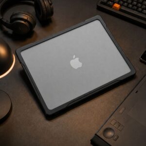 TECH-PROTECT VELAR MACBOOK AIR 15 M2-M5 2023-2026 JUODAS/MATINIS SKAIDRUS - Image 8
