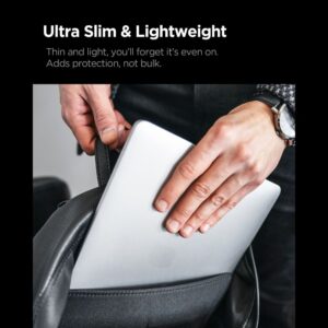SPIGEN AIRSKIN MACBOOK PRO 14 M1-M5 PRO / M5 PRO MAX 2021-2026 MATINIS SKAIDRUS DĖKLAS - Image 8