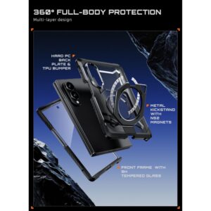 SUPCASE UB GRIP MAG MagSafe Samsung Galaxy Z FOLD 8 JUODAS - Image 8