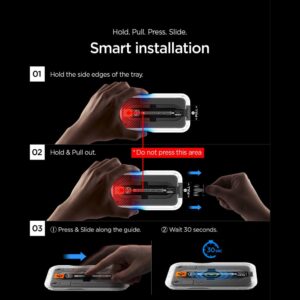 GRŪDINTAS STIKLAS Spigen GLAS.TR EZ FIT PRO AC HD 2-PACK NOTHING PHONE 4A SKAIDRUS - Image 8