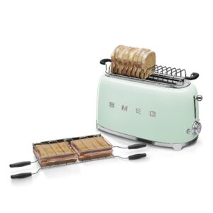Smeg TSF02PGEU skrudintuvas 6 4 griežinėliai 1500 W Žalia - Image 2