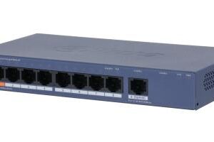 Switch|DAHUA|CS4009-8ET1GT-60|Switch type Managed|Switch layer L2|9xRJ-45 ports|RJ-45 Ports Type Gigabit Ethernet (10/100/1000)|8xFast Ethernet (copper) ports quantity|1xGigabit Ethernet (copper) ports quantity|Power over Ethernet (PoE) Yes|CS4009-8ET1GT-60