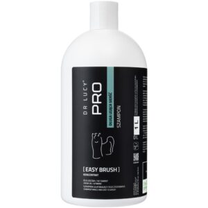DR LUCY – PRO EASY BRUSH, 1L – ŠAMPŪNAS, PALENGVINANTIS ILGŲ, PŪKUOTŲ KAILIŲ ŠUKAVIMĄ