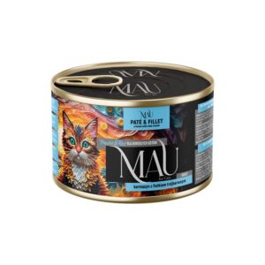 MAU Pate and Fillet Crimson with pansy - šlapias kačių maistas - 185g