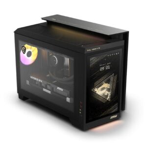 PC|MSI|Desktop|Intel Core Ultra 7|265K|64 GB|DDR5-SDRAM|Storage SSD|SSD 1 TB|NVIDIA GeForce RTX 5070 Ti|On board graphics Intel® Graphics|Wi-Fi Yes|Bluetooth Yes|Windows 11 Home|MEGVISIONXAI2NVR7-290EU - Image 1