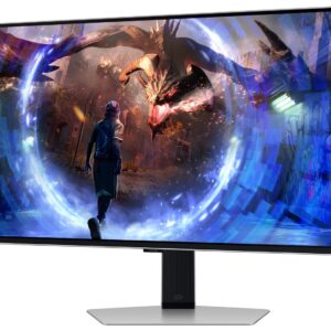 Samsung G60SD kompiuterio monitorius 68,6 cm (27") 2560 x 1440 pikseliai Quad HD OLED Sidabras - Image 2