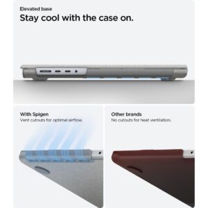 SPIGEN URBAN FIT MACBOOK PRO 14 M1-M5 / M5 PRO / M5 PRO MAX 2021-2026 PILKAS (HEATHER GREY) - Image 9