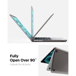SPIGEN AIRSKIN MACBOOK AIR 13 M2-M5 2023-2026 FROST BLACK - Image 9