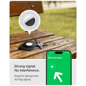 SPIGEN AIRFIT 2 2-PACK APPLE AIRTAG 1 / 2 JUODAS - Image 9