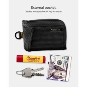 SPIGEN LF300 MINKŠTAS RFID KORTELIŲ DĖKLAS JUODAS - Image 8