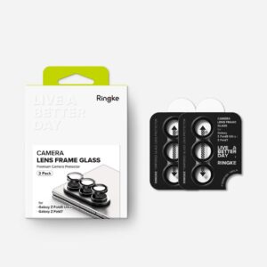 FOTOAPARATO APSAUGA RINGKE CAMERA FRAME 2-PACK Samsung Galaxy Z FOLD 7 / 8 ULTRA BLACK - Image 9