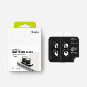 FOTOAPARATO APSAUGINIS RĖMELIS RINGKE CAMERA FRAME 2-PACK Samsung Galaxy Z FOLD 8 JUODAS - Image 9