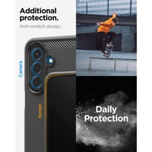 SPIGEN RUGGED ARMOR GALAXY A27 5G MATINIS JUODAS - Image 9