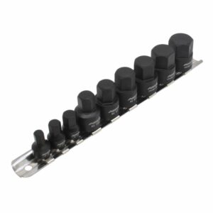 ASTA SMŪGINIŲ LIZDINIŲ RAKTŲ RINKINYS HEX COLIŲ 1/4" - 3/8"