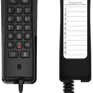 Fanvil H2U V2 IP telefonas Juoda 2 linijos - Image 1
