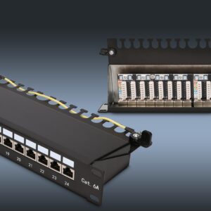 Extralink CAT6A STP Patchpanel 24 porty - Image 2