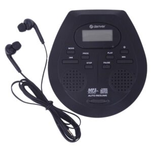 Denver DMP-395B Nešiojamas kompaktinių diskų grotuvas Juoda - Image 3