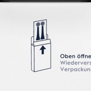 Oral-B 8700216778640 dantų šepetėlio galvutė 8 vnt Juoda - Image 3