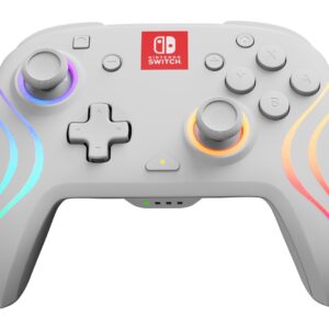 PDP Afterglow Wave Balta Žaidimų pultelis Analoginis / skaitmeninis Nintendo Switch, „Nintendo Switch“ OLED - Image 3
