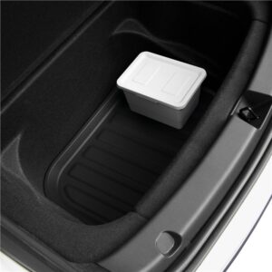 Spigen Tesla Car Mat Rear Trunk Storage, black - Tesla Model Y - Image 8