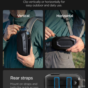 Spigen Lock Fit Sunglasses Case, black - Image 6