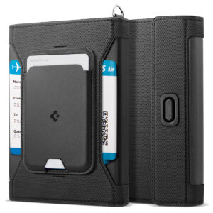 Spigen Universal Passport Holder with MagSafe Wallet, black
