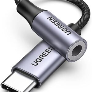 Adapteris USB C kištukas - 3.5mm stereo lizdas AV161 UGREEN