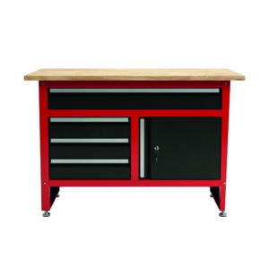 AWTOOLS DIRBTUVIŲ STALAS 4 STALČIAI 120x60x85cm