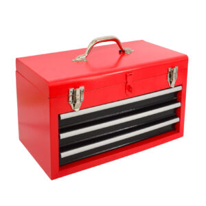 AWTOOLS METALINĖ ĮRANKIŲ DĖŽĖ 3 STALČIAI 45x24x27 cm