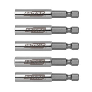 AWTOOLS MAGNETINIS ANTGALIŲ LAIKIKLIS 1/4" 60mm/5vnt.
