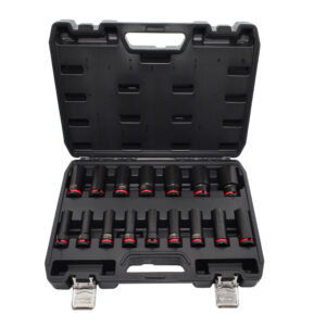 AWTOOLS SMŪGINIŲ GALVUČIŲ RINKINYS 1/2" 35vnt./8-32mm/ TRUMPOS IR ILGOS BLACK LINE
