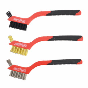 AWTOOLS MINI VIELINIŲ ŠEPEČIŲ RINKINYS 3 vnt.