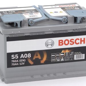 Bosch S5 AGM Silver 12V 70Ah 760A - Image 1