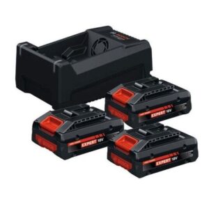 BOSCH AKUMULIATORIUS 18V 4,0Ah EXPERT 3vnt. + ĮKROVIKLIS GAL12V/18