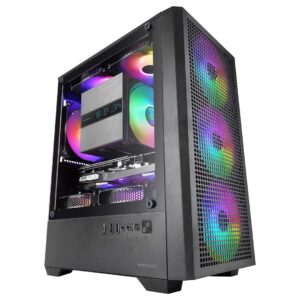Mars Gaming MCVECTOR kompiuterio korpusas „Mini Tower“ Juoda - Image 2