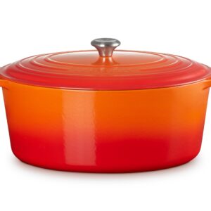 Le Creuset 21178400902430 laužo puodas 13,9 L Oranžinė, Raudona